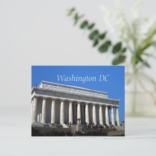 Washington DC Postkarte (Stehend Vorderseite)