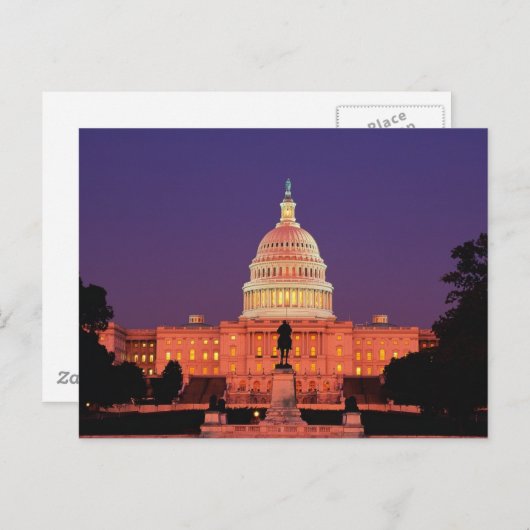 WASHINGTON DC POSTKARTE (Vorne/Hinten)