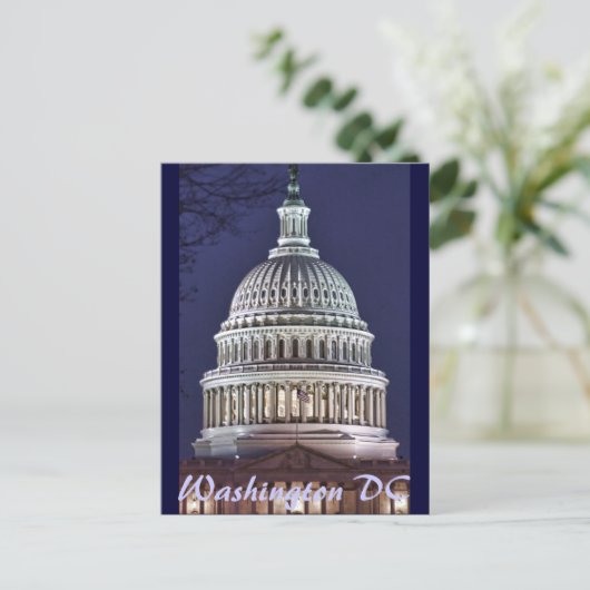 Washington DC Postkarte (Stehend Vorderseite)