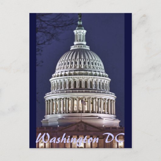 Washington DC Postkarte (Vorderseite)