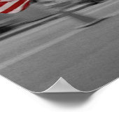 Washington DC Rolling Thunder Biker Kundgebung Poster (Ecke)