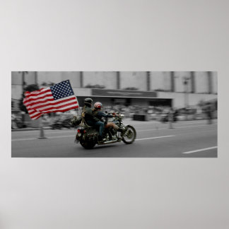 Washington DC Rolling Thunder Biker Kundgebung Poster