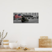Washington DC Rolling Thunder Biker Kundgebung Poster (Küche)