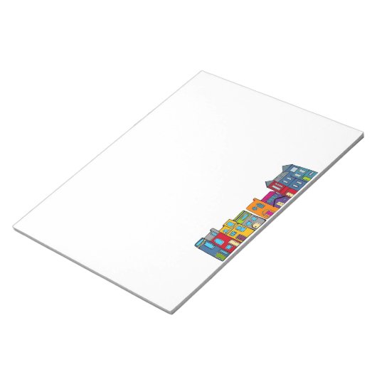 Washington DC Row House Notizblock (angewinkelt)