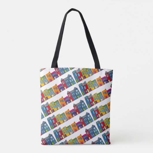 Washington DC Row House Tasche (Rückseite)