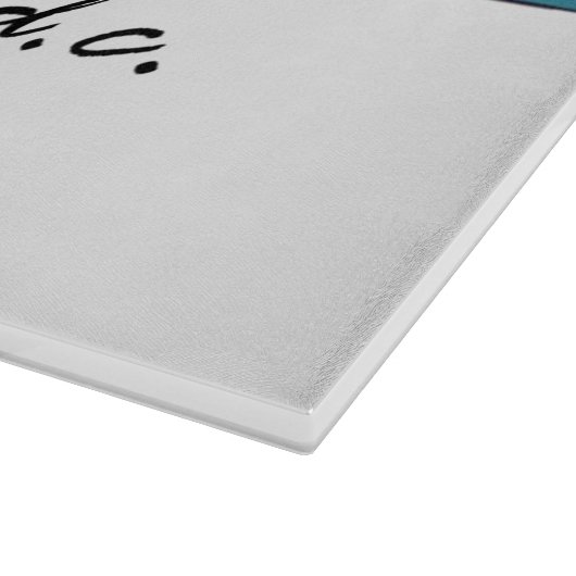 Washington DC Row Houses Schneidebrett (Ecke)