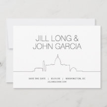 Washington DC Save the Date