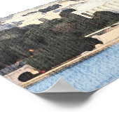 WASHINGTON DC Skyline Engagement Party Willkommen Poster (Ecke)