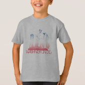 Washington DC-Skyline-Entwurf T-Shirt (Vorderseite)