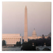 Washington, DC-Skyline Fliese (Vorderseite)
