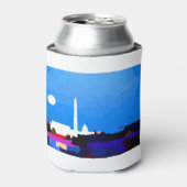Washington DC Skyline Full Moon Dosenkühler (Kanne Vorderseite)