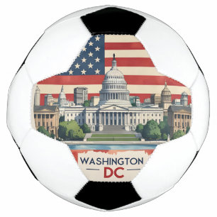 Washington DC Skyline Fußball