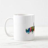 Washington DC Skyline Kaffeetasse (Links)