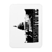 Washington DC Skyline Magnet (Vertikal)