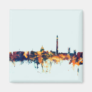 Washington DC-Skyline Magnet