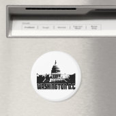Washington DC Skyline Magnet (In Situ (Geschirrspüler))