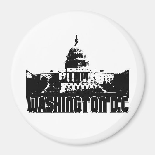 Washington DC Skyline Magnet (Vorne)
