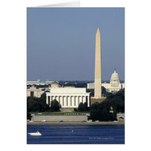 Washington DC Skyline mit US-Gebäude zur Hauptstad