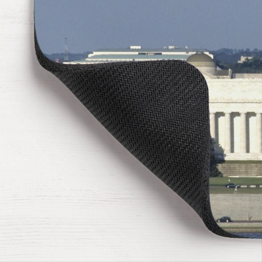 Washington DC Skyline mit US-Gebäude zur Hauptstad Mousepad (Ecke)
