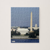 Washington DC Skyline mit US-Gebäude zur Hauptstad Puzzle (Vertikal)