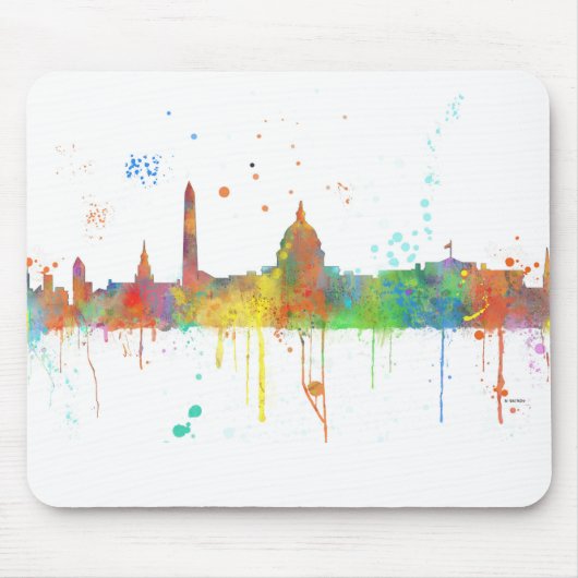 WASHINGTON DC-SKYLINE MOUSEPAD (Vorne)