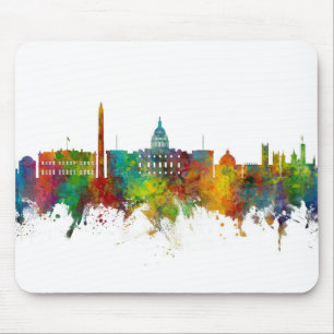 Washington DC Skyline Mousepad