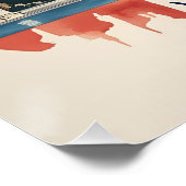 Washington DC Skyline Poster (Ecke)