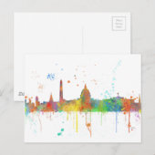 WASHINGTON DC SKYLINE POSTKARTE (Vorne/Hinten)