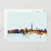 Washington DC Skyline Postkarte (Vorne/Hinten)