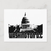 Washington DC Skyline Postkarte (Vorderseite)