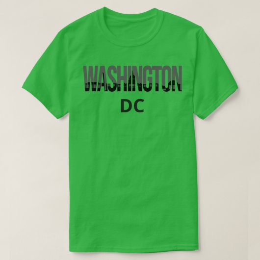 Washington DC Skyline Pride I T-Shirt (Design vorne)