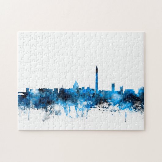 Washington DC-Skyline Puzzle (Horizontal)