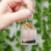 Washington, DC-Skyline Schlüsselanhänger (Hand)