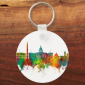 Washington DC Skyline Schlüsselanhänger (Vorderseite)