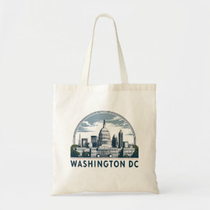 Washington DC Skyline Tragetasche