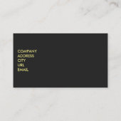 WASHINGTON DC-SKYLINE - Visitenkarten Visitenkarte (Rückseite)