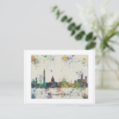 WASHINGTON DC Skyline, Washington DC Print Postkarte (Stehend Vorderseite)