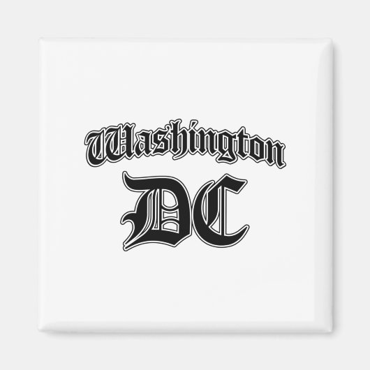 Washington Dc Souvenir Langarmshirt Magnet (Vorne)