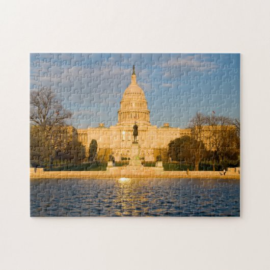 Washington DC. Staat Hauptstadt. Puzzle (Horizontal)