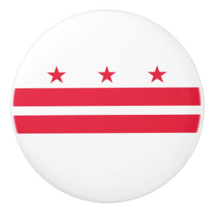 Washington DC Staatsflagge Keramikknauf