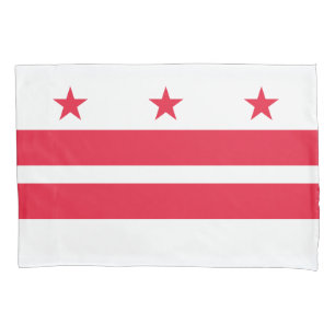 Washington DC Staatsflagge Kissenbezug