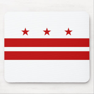 Washington DC Staatsflagge Mousepad