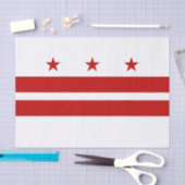Washington DC Staatsflagge Seidenpapier (Handwerk)