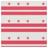 Washington DC Staatsflagge Stoff (Nahaufnahme)