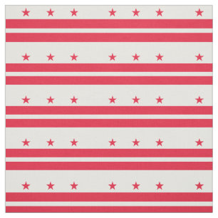 Washington DC Staatsflagge Stoff