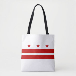 Washington DC Staatsflagge Tasche