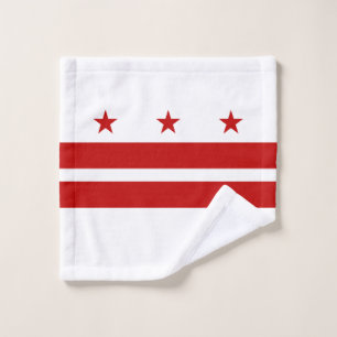 Washington DC Staatsflagge Waschlappen