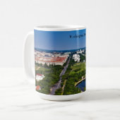 Washington DC Stadtsilhouette Kaffeetasse (Vorderseite Links)