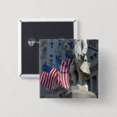 Washington, DC, Statue von Benjamin Franklin Button (Vorne & Hinten)