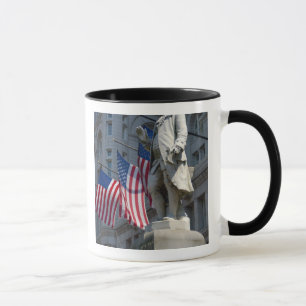 Washington, DC, Statue von Benjamin Franklin Tasse